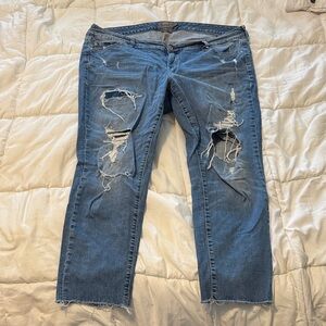 Torrid Distressed skinny Jeans